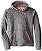 PUMA Big Boys' Active Hoodie, Charcoal Heather, 10-12 (Medium)
