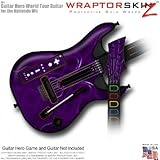 Abstract 01 Purple Skin fits Band Hero, Guitar Hero 5 & World Tour Guitars  ....