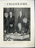 Mussolini Hassel Graham Jouvenel Pact French Print 1933