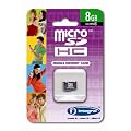 Integral Micro SDHC Media Memory Card with SD Adaptor Capacity 8GB Ref INMSDH8G4V2