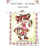 My-Besties Clear Stamps, Shop Till You Drop, 4 by 6-Inch