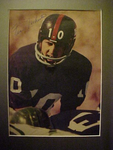 Fran Tarkenton Minnesota Vikings Autographed 11 X 14 Professionally Matted Color Photo With A Personally Obtained Autograph Directly From The Player