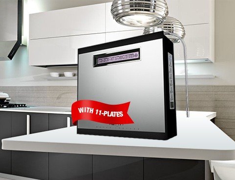 New Tyent Mmp 11 Plate Turbo Water Ionizer Black & Stainless Steel