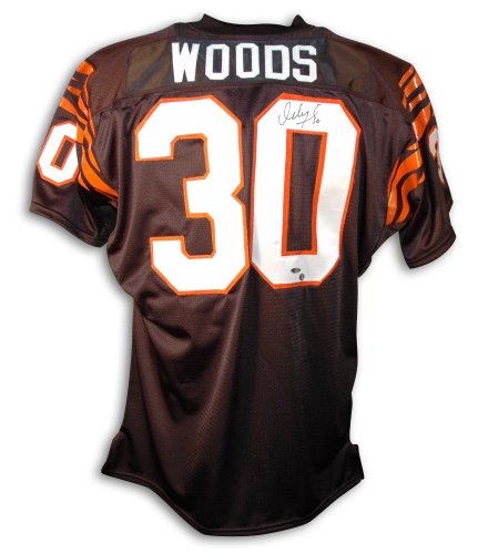 Ickey Woods Autographed Cincinnati Bengals Jersey