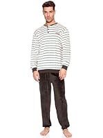 Basket Pijama Caballero Velour (Piedra)