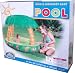 Search : Jungle Hideaway Baby Pool Set with Built-In Sunshade, 4 Friendly Bug Toys, and Repair Patch (Approximate Inflated Size : 61 Inch x 44 Inch)