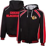 G-Iii Chicago Blackhawks Polyfill Fleece Jacket Medium