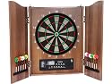 Elektronische Dartscheibe Dartboard Dart m. Schrank + Pfeile