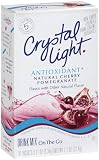 Crystal Light , Antioxidant, Natural Pomegranate Cherry, 10-Count Boxes (Pack of 6)