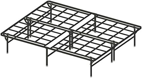 Swascana 2 Ton Duty Temporary Use Iron Easy Assemble Folding Mattress Base for Guest (Full)