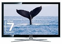 Samsung LE40C750 101 cm (40 Zoll) LCD-Fernseher (3D Technologie, Full HD, 200Hz, DVB-T/-C ) mit 3D-Brille  perlschwarz