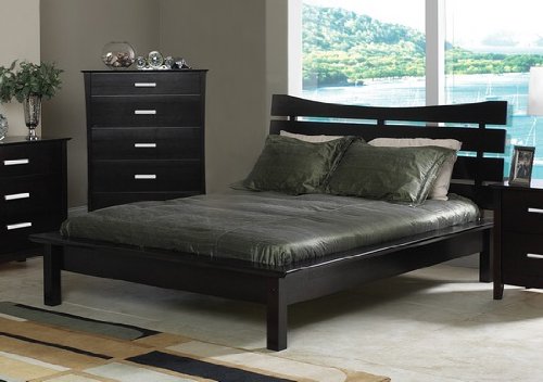 Coaster Cappuccino Brown Queen Platform Bed Coaster Cappuccino Brown Queen Platform Bed