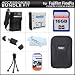 16GB Accessory Kit For Fujifilm FinePix F550EXR F500EXR F80EXR F600EXR F505 Digital Camera Includes 16GB High Speed SD Memory Card + USB Reader + Replacement (1100Mah) NP-50 Battery + AC/DC Charger + Case + Screen Protectors + Mini Tripod + More
