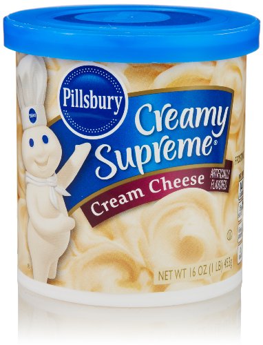 Pillsbury Creamy Supreme Frosting, Cream Cheese Flavor, 16 Oz