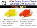 Bulk Lot
Bulk Lot of 72 NEW Safety Plastic Whistle with Lanyard Orange/Yellow