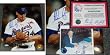 Nolan Ryan Signed Rangers 'Blood' 8x10 Photo - Texas Rangers MLB Baseball Sports Memorabilia
