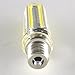Honcaly 110v 8w E12 Dimmable LED Light Chandelier Dimmable Bulb Halogen Replacement Warm White 3000k Crystal Ceiling Lamp Light