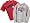 New York Giants Gray/Red Hoody/Tee Combo - Medium