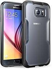 Galaxy S6 Case, SUPCASE Unicorn Beetle Series Premium Hybrid Protective Clear Case for Samsung Galaxy S6, Retail Package (Frost Clear/Black)