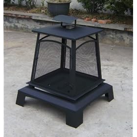 Garden Patio heater NEW FIRE PIT BRAZIER CHIMINEA 39