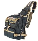 Military Inspired Backpack Sling Bag Daypack Black