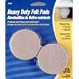 Waxman Waxman 7132 self-stick Heavy Duty felt pads, Oatmeal, 2 inch