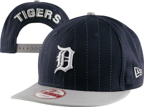 Detroit Tigers Navy New Era Pin Snap 2 Snapback Adjustable Hat