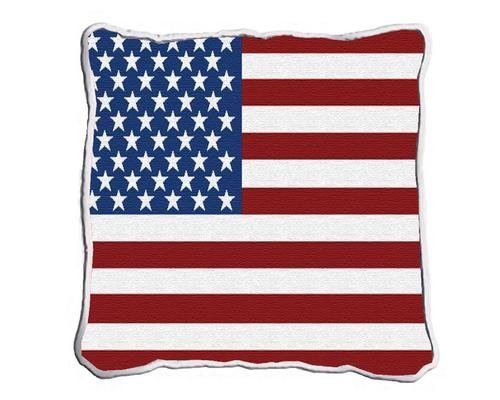 Click for American Flag Pillow - 13 x 17 Pillow