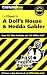 CliffsNotes on Ibsen's A Doll's House & Hedda Gabler by Marianne Sturman