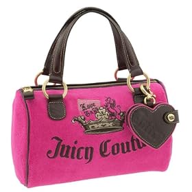 AUTHENTIC JUICY COUTURE UNICORN CROWN MADGE SATCHEL (Happy Times)