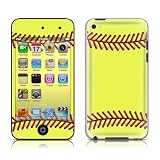 Softball Design Protector Skin Decal Sticker for Apple iPod Touch 4G (4th Gen)