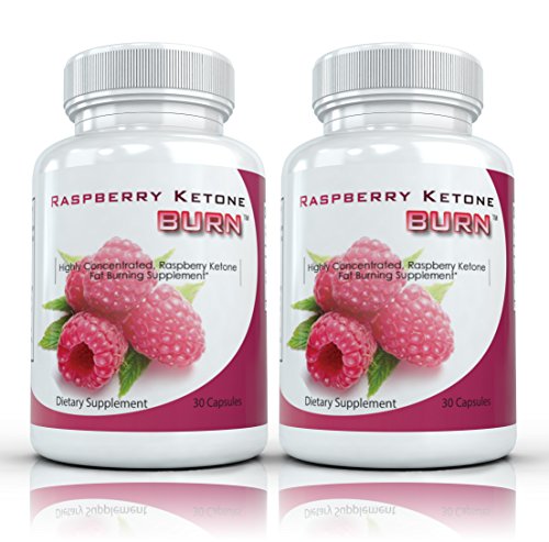 Raspberry Ketone Burn (2 Bottles) - Highly Concentrated Raspberry Ketones Fat Burning Supplement. The Top Rated New All Natural Weight Loss Diet Formula. 500mg with Mini Tool Box (fs)