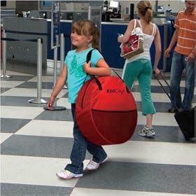 Kidco PeaPod Plus Indoor/Outdoor Travel Bed, Red