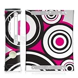 Design Skins for Microsoft Xbox 360 - Pink Circles Design Folie