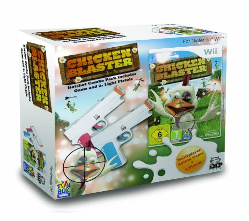 Chicken Blaster Combo Pack Game (Includes 2 Shooters) Wii
