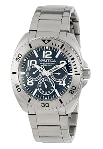Nautica Men's N11605G Classic Bracelet Classic Analog Multi-Function Watch