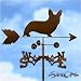 WELSH CORGI (CARDIGAN) Dog Weathervane