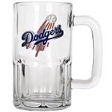 Sports MLB DODGERS 20oz Root Beer Style Mug - Primary Logo/Clear Glass