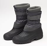 from Mill Outlet Ladies Girls Muck Boots Size 4 Silver Grey Muckers Yard Stable Shoes Fleece Lined