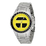 Sartego Men's SPW17 World Timer Quartz Chronograph Watch