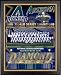 Arizona Diamondbacks 2001 World Series MLB Baseball 13x16 Healy Wall Plaque with Black Finish Backin