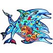 Deep Blue Sea Shaped Jigsaw Puzzle by Dennis Rogers 1000pc