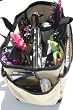 Kwiki Purse Insert Organizer Large KHAKI by BagnBasket