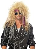 California Costumes Men's Heavy Metal Rocker Wig,Blonde,One Size