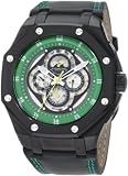 Stuhrling Original Men's 181AXL.335571 Nemo MCX Automatic Calendar Green Dial Watch
