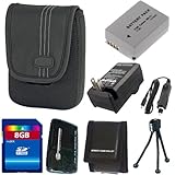 Canon Powershot G11 Digital Camera Accessory Kit Includes Canon NB-7L Equiv ....