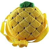 バッグ キッズ 子ども お出かけ 荷物 散歩 誕生日 ギフト プレゼント 果物 可愛い パイナップル 15*15CM