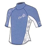 Girls OSX Osprey Wetsuit Rash Vest Lilac 6-7 Brand New