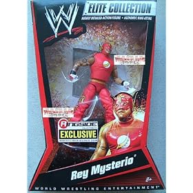 WWE Mattel Elite Ringside Exclusive Rey Mysterio Wrestling Figure