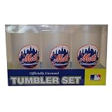 MLB New York Mets 3 Pc Tumbler Set